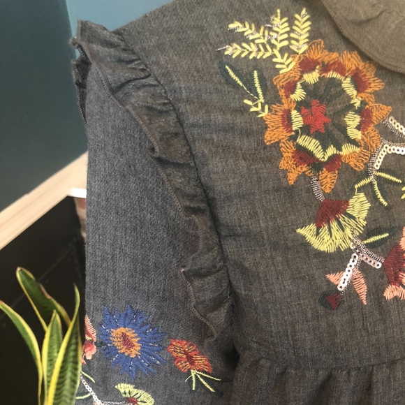 Brach Brach New With Tags Embroidered Blouse - Picture 3 of 7